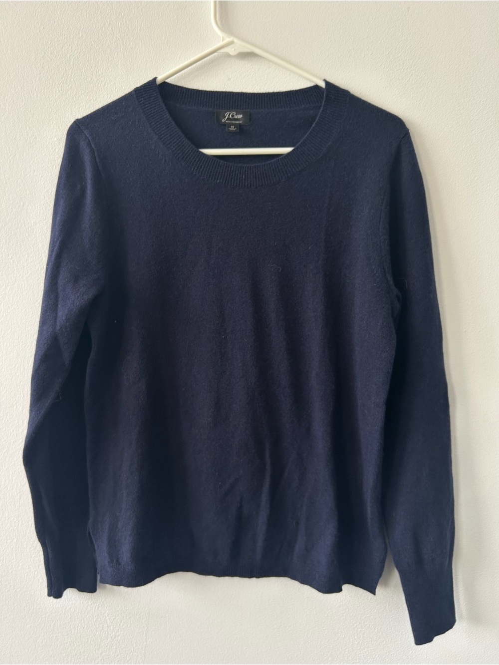 J. Crew Men's Navy Blue Crewneck Sweater